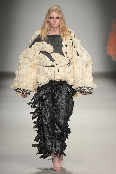 Hayley Grundman's MA graduate collection at Central St Martins, London