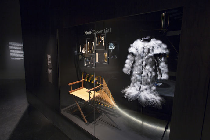 What is Luxury? exhibition in collaboration with the Crafts Council at the V&A Museum, London