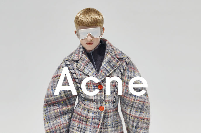 Acne Studios autumn/winter 2015 campaign directed by Viviane Sassen featuring 11-year-old Frasse Johansson, Sweden