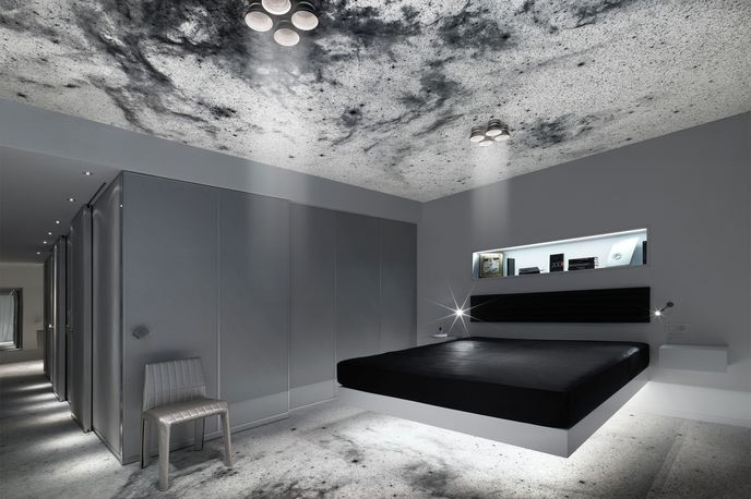 The Space Suite designed by Michael Najjar at The Kameha Grand Zurich hotel, Zurich