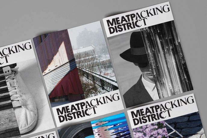 Meatpacking District branding designed by Base, New York