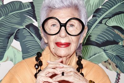 WiseWear campaign featuring Iris Apfel