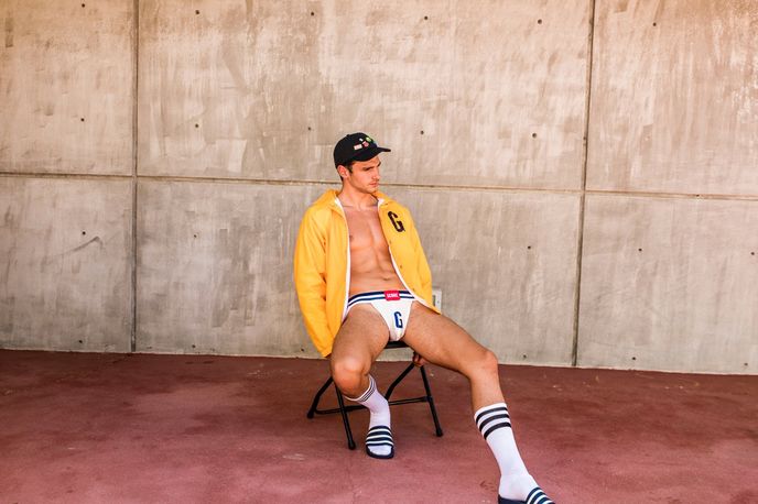 The Varsity Collection by Grindr and Print All Over Me, Los Angeles