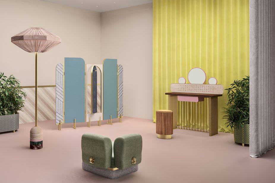 LSN News Design Miami Preview Fendi Made Fun Classy Fendi Bedroom Furniture Creative Painting LSN News Design Miami Preview Fendi Made Fun Classy Fendi Bedroom Furniture Creative Painting
