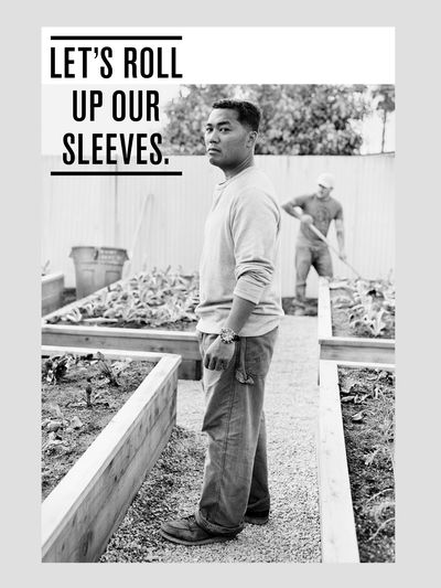 Let’s Roll Up Our Sleeves by Shinola, US