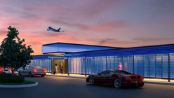 This private luxury airport terminal is for the super-rich