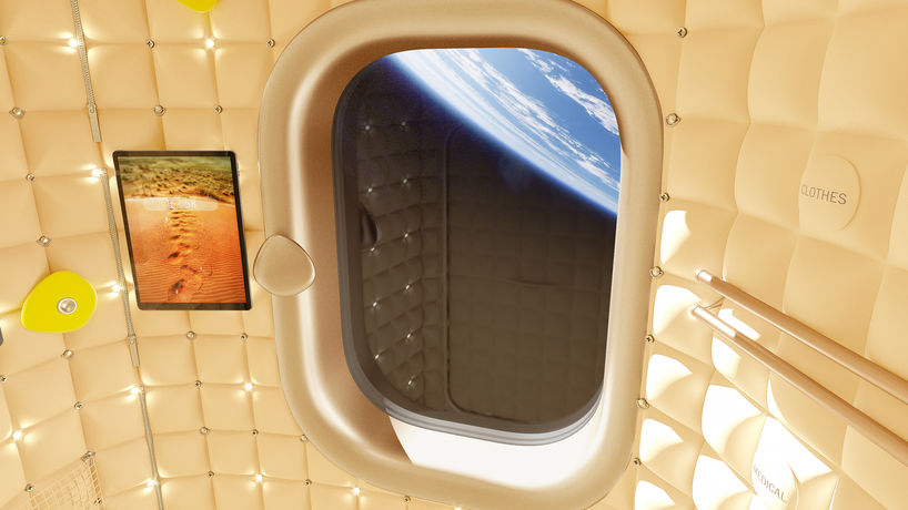 Habitation Module by Philippe Starck at Axiom Space Station, US