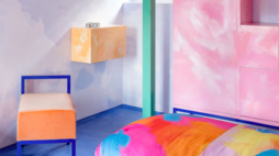 Colour and texture elevate French hotel interior