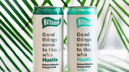 An energy drink powered by matcha