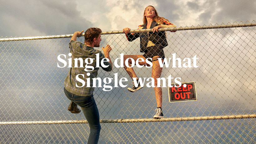 Single is a Terrible Thing to Waste by Wieden + Kennedy for Tinder. Photography by Ryan McGinley, New York
