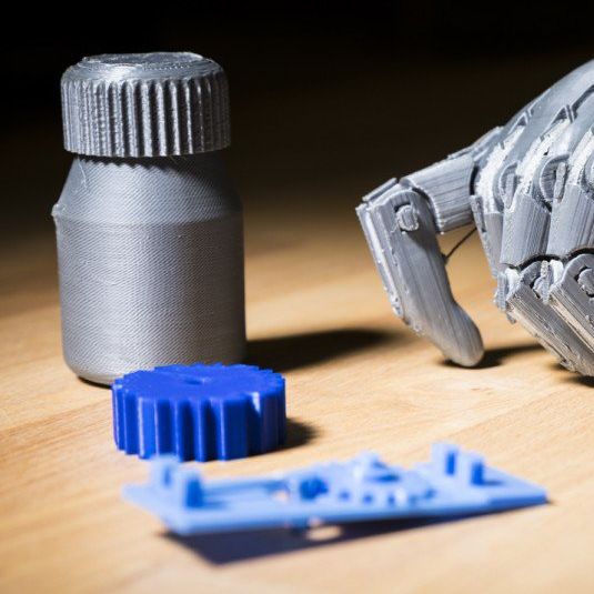 3d Printed Plastic objects by the University of Washington