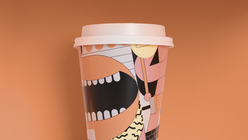Texan coffee with a surrealist brand identity