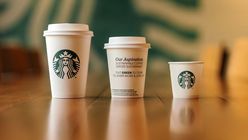 Starbucks trials cups tailored to local recycling