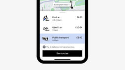 Uber adds London’s public transport to its app