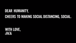 Covid-19: Jack Daniel’s makes social distancing social